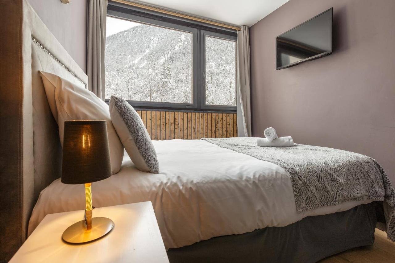 Beautiful Mountain View Studio By The Lake Chamonix Esterno foto